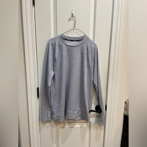 Nike light gray pullover